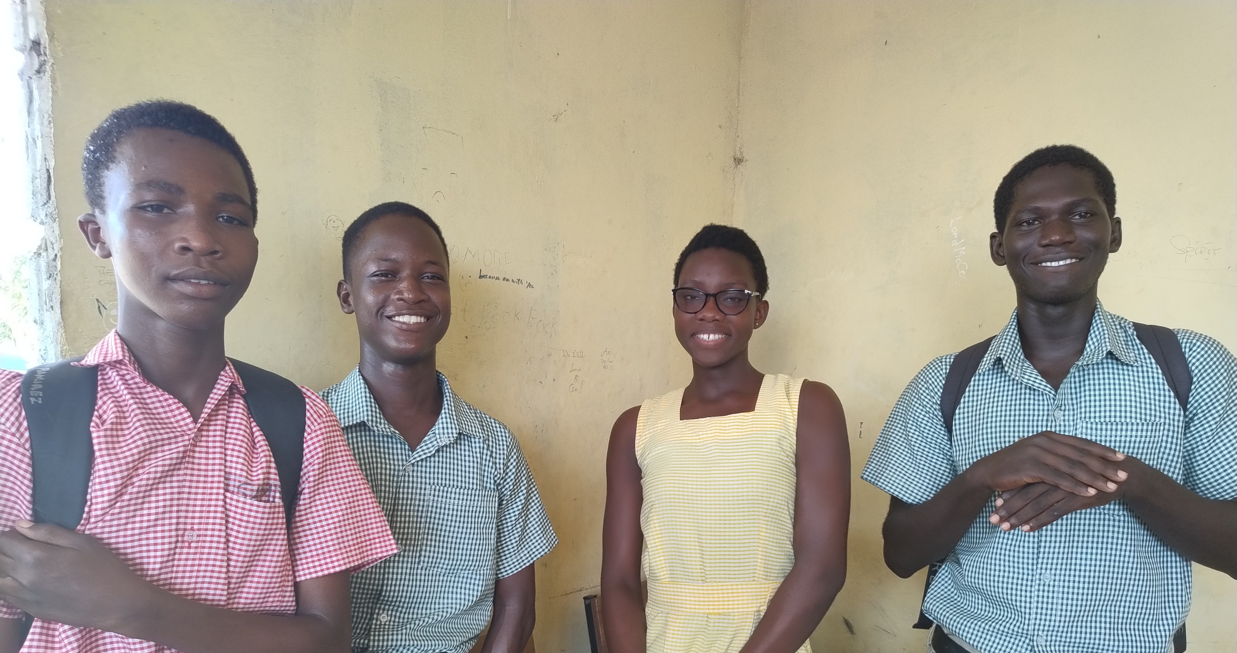 Form one Business students