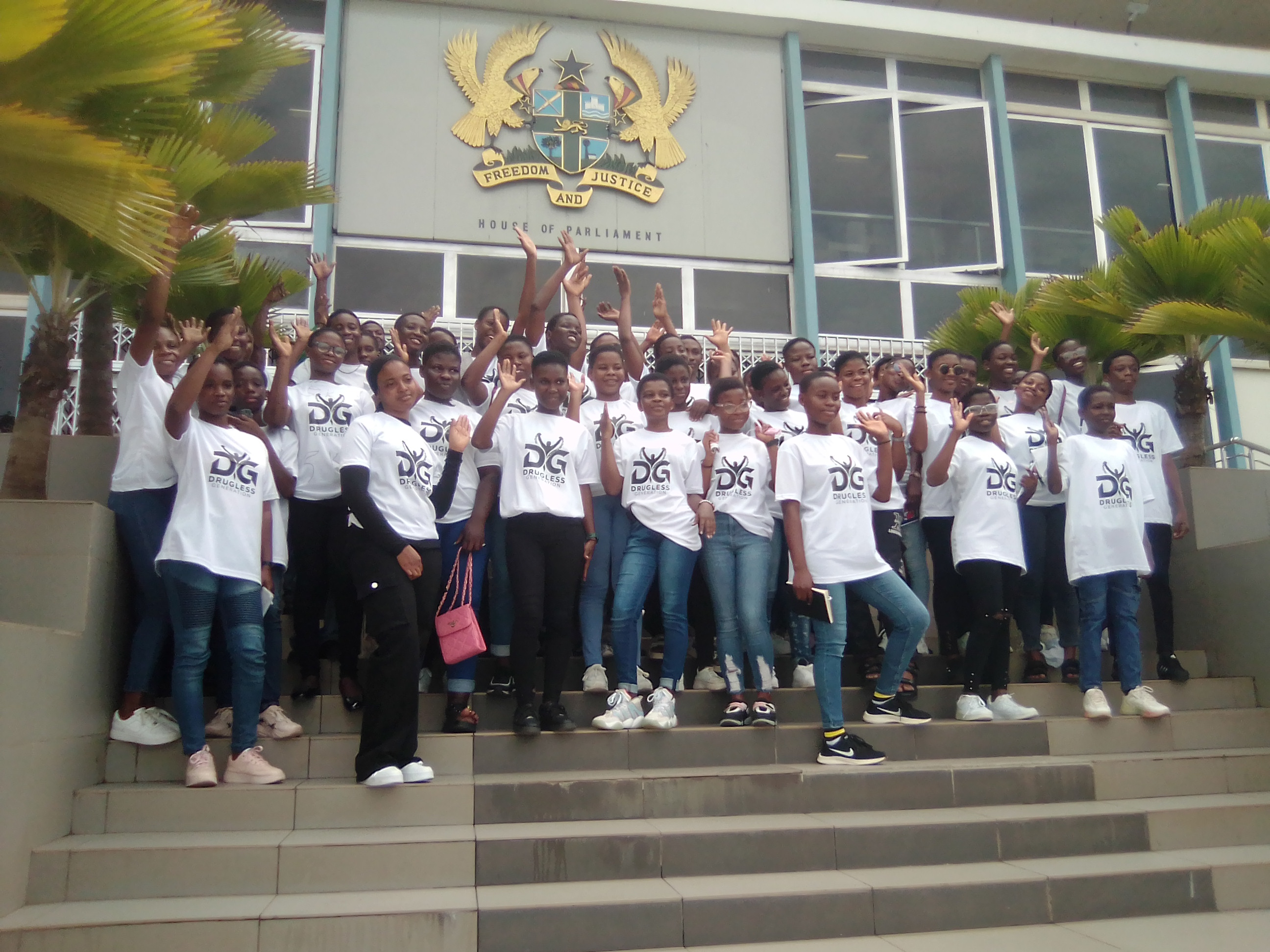 Drugless Club at parliament of Ghana
