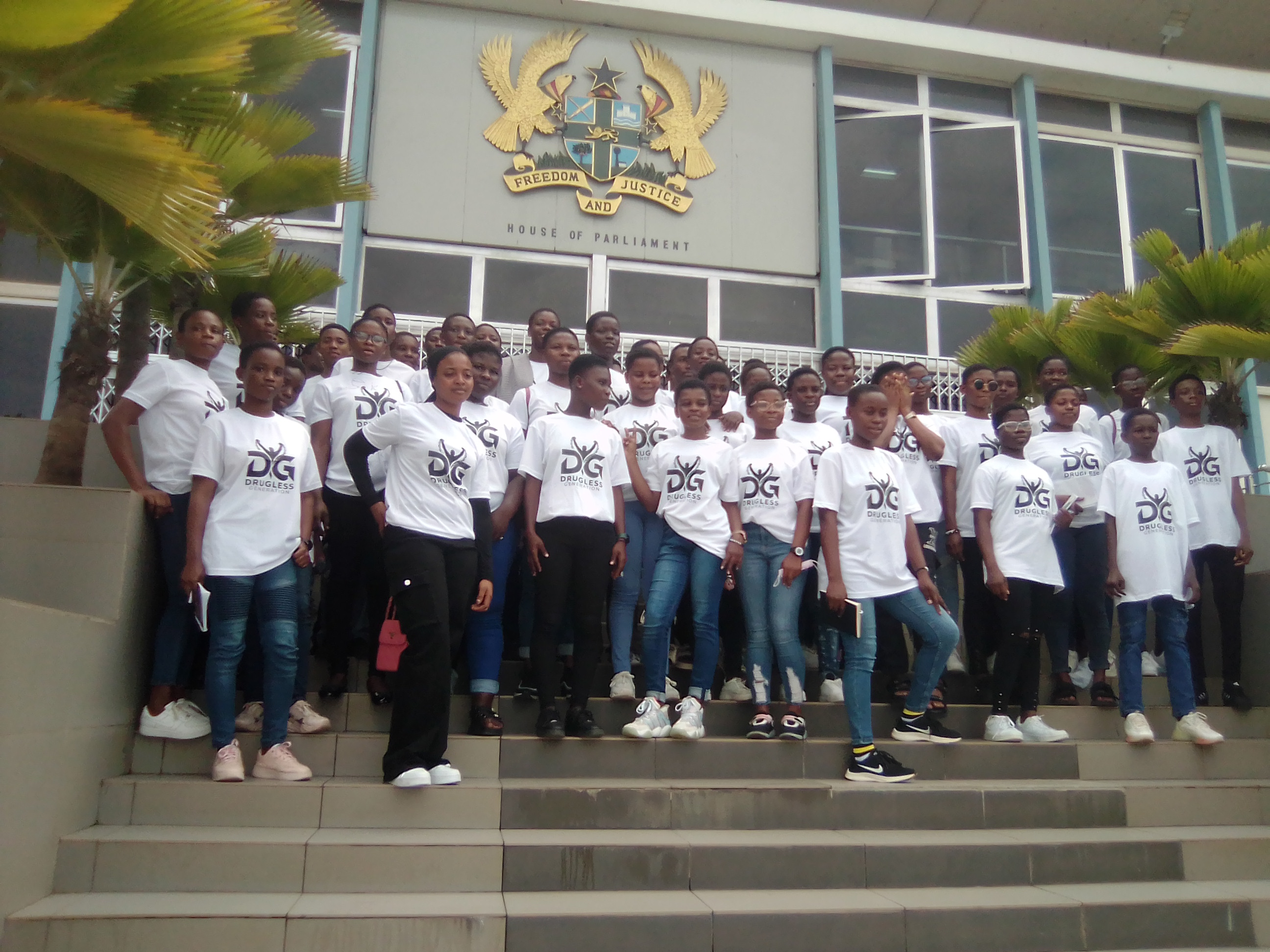 Drugless Club at parliament of Ghana