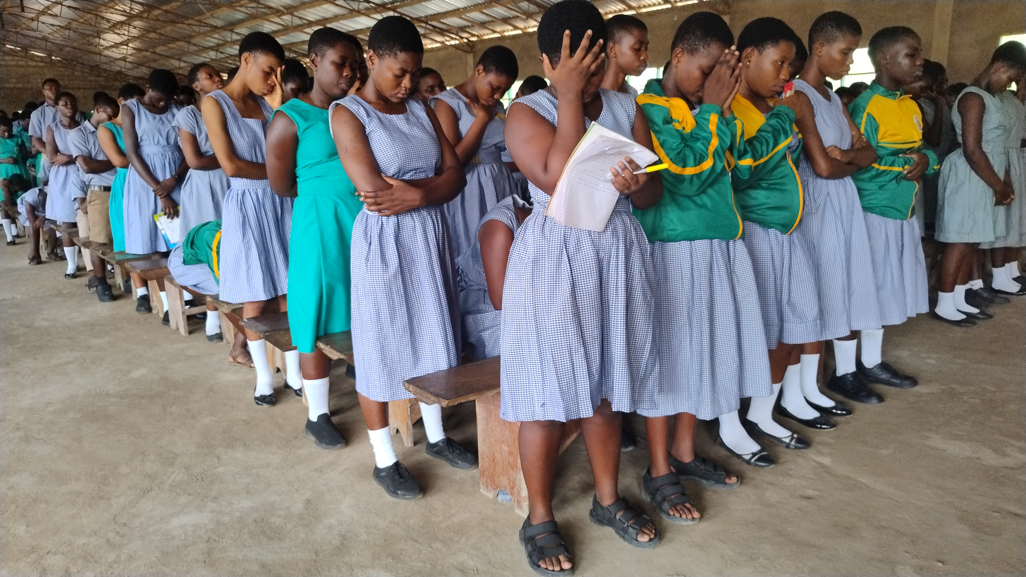 High Praise Ministry led praises at Pramshigh