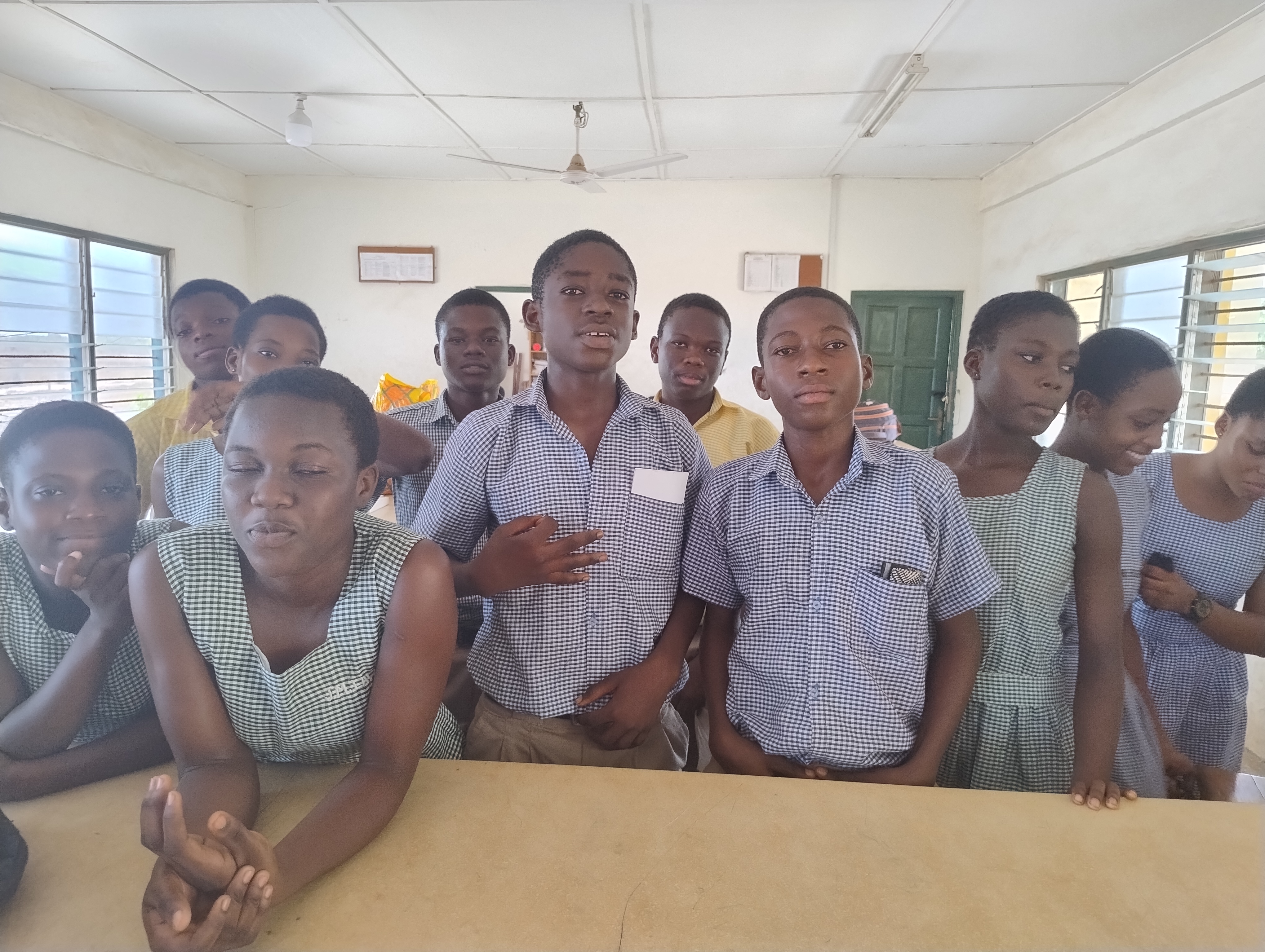 Form One Science Students